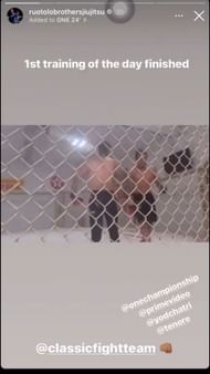More screenshot of Kade Ruotolo’s IG Story